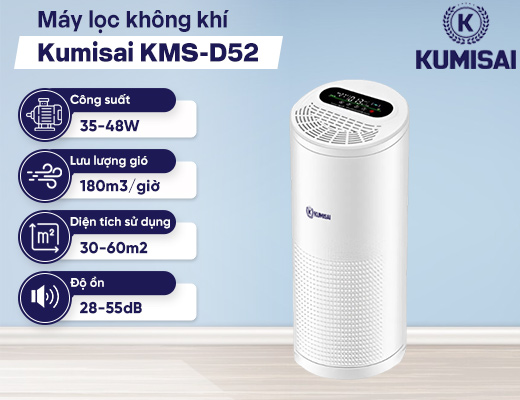 Máy lọc không khí Kumisai KMS-D52 - 2